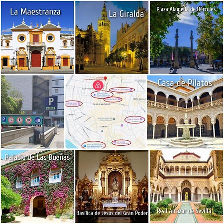 Apartamento En Sevilla Centro Con Vistas A La Plaza Alameda De Hercules - Hasta 6 Personas 外观 照片